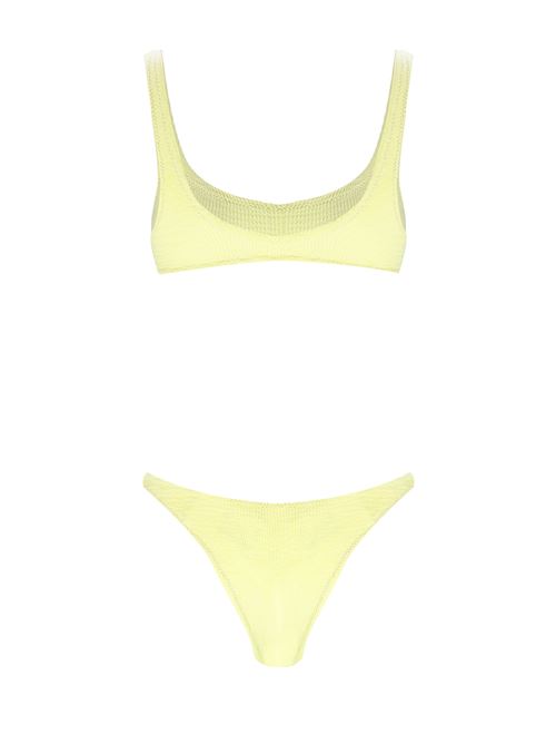 Two-piece bikini set Reina Olga | GINNY BIKINI SETCRINKLE LUXPASTEL YELLOW